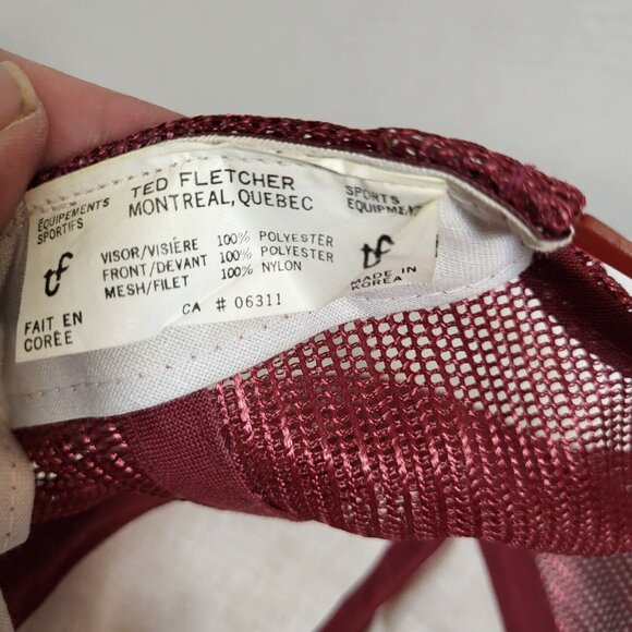 100 Mile House BC Fire Department Hat Snapback Vintage 70s 80s Cap Trucker - Picture 11 of 12